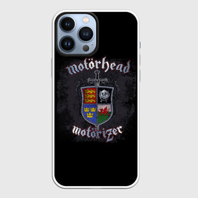 Чехол для iPhone 13 Pro Max с принтом Shield of Motorhead в Тюмени,  |  | Тематика изображения на принте: alternative | metall | motorhead | music | rock | альтернатива | металл | моторхед | моторхэд | музыка | рок