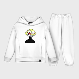 Детский костюм хлопок Oversize с принтом lemonde в Тюмени,  |  | Тематика изображения на принте: friday night | funkin music | ninjamuffin99 | pretty dope | лимон | ритм