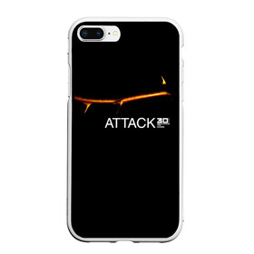 Чехол для iPhone 7Plus/8 Plus матовый с принтом ATTACK 30 Seconds to Mars в Тюмени, Силикон | Область печати: задняя сторона чехла, без боковых панелей | 30 seconds to mars | 30 секунд до марса | 30 фстм | 30stm | 30сдм | jared leto | rock band | thirty seconds to mars | альтернативный | гранж | джаред лето | нео | пост | прогрессивный | рок группа | фети секондс ту марс | хард | шеннон