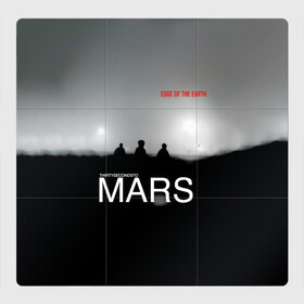 Магнитный плакат 3Х3 с принтом Thirty Seconds to Mars - Edge of the Earth в Тюмени, Полимерный материал с магнитным слоем | 9 деталей размером 9*9 см | 30 seconds to mars | 30 секунд до марса | 30 фстм | 30stm | 30сдм | jared leto | rock band | thirty seconds to mars | альтернативный | гранж | джаред лето | нео | пост | прогрессивный | рок группа | фети секондс ту марс | хард | шеннон