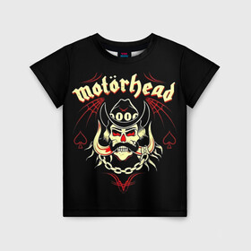Детская футболка 3D с принтом Angry Lemmy в Тюмени, 100% гипоаллергенный полиэфир | прямой крой, круглый вырез горловины, длина до линии бедер, чуть спущенное плечо, ткань немного тянется | alternative | metall | motorhead | music | rock | альтернатива | лемми | металл | моторхед | моторхэд | музыка | рок