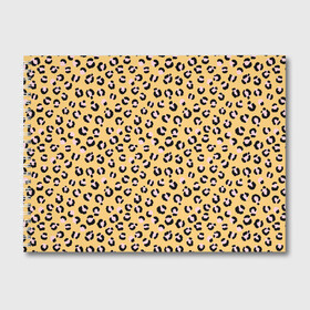Альбом для рисования с принтом Желтый леопардовый принт в Тюмени, 100% бумага
 | матовая бумага, плотность 200 мг. | желтый | леопардовый принт | паттерн | пятна | пятнистый | розовый | текстура