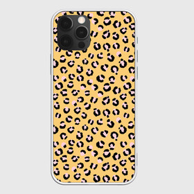 Чехол для iPhone 12 Pro Max с принтом Желтый леопардовый принт в Тюмени, Силикон |  | Тематика изображения на принте: желтый | леопардовый принт | паттерн | пятна | пятнистый | розовый | текстура