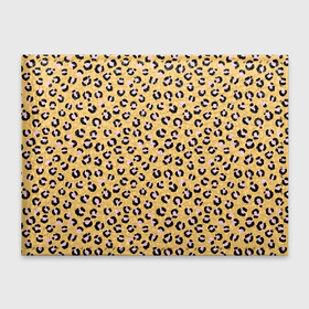 Обложка для студенческого билета с принтом Желтый леопардовый принт в Тюмени, натуральная кожа | Размер: 11*8 см; Печать на всей внешней стороне | желтый | леопардовый принт | паттерн | пятна | пятнистый | розовый | текстура