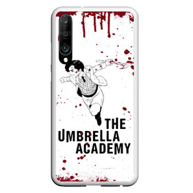 Чехол для Honor P30 с принтом Number 5 | The Umbrella Academy (Z) в Тюмени, Силикон | Область печати: задняя сторона чехла, без боковых панелей | Тематика изображения на принте: 5 | dark horse comics | netflix | number 5 | the umbrella academy | umbrella | академия амбрелла | комикс | комильфо | номер 5 | реджинальд харгривз | харгривз | хэйзел