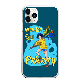 Чехол для iPhone 11 Pro матовый с принтом Wonder Egg Priority в Тюмени, Силикон |  | Тематика изображения на принте: ai ooto | wonder egg | wonder egg priority | ай ото | аниме | персонажи | приоритет чудо яйца