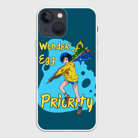 Чехол для iPhone 13 mini с принтом Wonder Egg Priority в Тюмени,  |  | ai ooto | wonder egg | wonder egg priority | ай ото | аниме | персонажи | приоритет чудо яйца