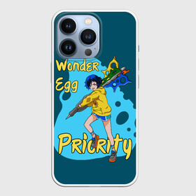 Чехол для iPhone 13 Pro с принтом Wonder Egg Priority в Тюмени,  |  | Тематика изображения на принте: ai ooto | wonder egg | wonder egg priority | ай ото | аниме | персонажи | приоритет чудо яйца