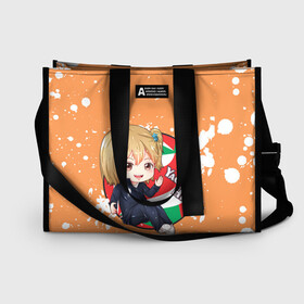 Сумка-шоппер 3D с принтом Yachi Hitoka | Haikyu | Волейбол (Z) в Тюмени, 100% полиэстер | застегивается на металлическую кнопку; внутренний карман застегивается на молнию. Стенки укреплены специальным мягким материалом, чтобы защитить содержимое от несильных ударов
 | haikuu | haikyu | haikyuu | yachi hitoka | волейбол | спортивная манга | хайку | хайкю