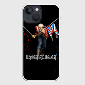 Чехол для iPhone 13 mini с принтом IRON MAIDEN | АЙРОН МЕЙДЕН (Z) в Тюмени,  |  | dave | iron maiden | murray | music | percy harris | rock | адриан смит | айрон мэйден | брюс дикинсон | дэйв мюррей | железная дева | музик | нико макбрэйн | рок | стив харрис | ужасы | хеви метал | яник герс