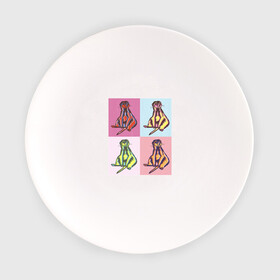 Тарелка с принтом Сурикат поп-арт в Тюмени, фарфор | диаметр - 210 мм
диаметр для нанесения принта - 120 мм | анималистичный принт | животные африки | иллюстрация | искусство | милый | пастельные цвета | поп арт | рисунок | розовый | сафари | сурикат | сурикатик | уорхол