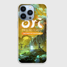 Чехол для iPhone 13 Pro с принтом Ori and the Will of the Wisps в Тюмени,  |  | adventure | forest spirit | night | ori | ori and the will of the wisps | pc game | shimmer | tree | дерево | дух леса | компьютерная игра | мерцание | ночь | ори | ори и блуждающие огоньки | приключения