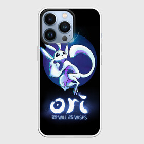 Чехол для iPhone 13 Pro с принтом Ori and the Will of the Wisps в Тюмени,  |  | adventure | computer game | night | ori | ori and the will of the wisps | sky | space | spirit of the forest | дух леса | компьютерная игра | космос | небо | ночь | ори | ори и блуждающие огоньки | приключения