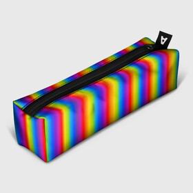 Пенал школьный 3D с принтом Color gradient в Тюмени, 100% полиэстер | плотная ткань, застежка на молнии | градиент | радуга | текстура | текстура градиента | трендовый градиент | тренды | цветной градиент