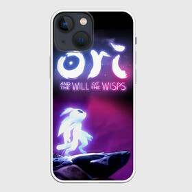 Чехол для iPhone 13 mini с принтом Ori and the Will of the Wisps в Тюмени,  |  | adventure | computer game | looks to the sky | ori | ori and the will of the wisps | spirit of the forest | в небо | дух леса | компьютерная игра | ори | ори и блуждающие огоньки | приключения | смотрит