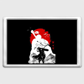 Магнит 45*70 с принтом Берсерк силуэт Гатса в Тюмени, Пластик | Размер: 78*52 мм; Размер печати: 70*45 | Тематика изображения на принте: berserk | аниме | берсерк | бирсерк | гатс | гатц | клеймо