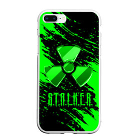 Чехол для iPhone 7Plus/8 Plus матовый с принтом S.T.A.L.K.E.R.  NEON | СТАЛКЕР в Тюмени, Силикон | Область печати: задняя сторона чехла, без боковых панелей | Тематика изображения на принте: game | stalker | stalker 2 | зона | игра | радиация | сталкер | сталкер 2 | чернобыль