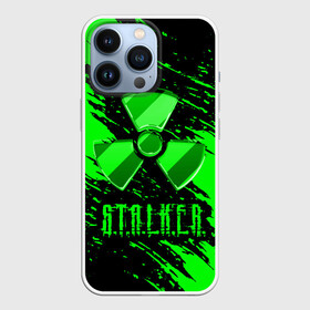 Чехол для iPhone 13 Pro с принтом S.T.A.L.K.E.R.  NEON | СТАЛКЕР в Тюмени,  |  | game | stalker | stalker 2 | зона | игра | радиация | сталкер | сталкер 2 | чернобыль