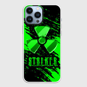 Чехол для iPhone 13 Pro Max с принтом S.T.A.L.K.E.R.  NEON | СТАЛКЕР в Тюмени,  |  | game | stalker | stalker 2 | зона | игра | радиация | сталкер | сталкер 2 | чернобыль