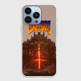 Чехол для iPhone 13 Pro с принтом DOOM | ДУМ (Z) в Тюмени,  |  | demons | devil | doom | doom eternal | doom slayer | doomguy | hell | slayer | ад | вега | демоны | дум | икона греха | какодемон | манкубус | солдат рока | элементаль боли