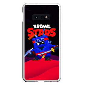 Чехол для Samsung S10E с принтом Ниндзя ЭШ Ash Brawl Stars в Тюмени, Силикон | Область печати: задняя сторона чехла, без боковых панелей | Тематика изображения на принте: ash | brawl | brawl stars | brawlstars | brawl_stars | аш | бравл | бравлстарс | эш