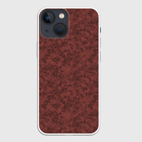 Чехол для iPhone 13 mini с принтом Терракотовый мраморный узор в Тюмени,  |  | гранит | каменный | коричневый | модный | мрамор | мраморный узор | современный | террактовый