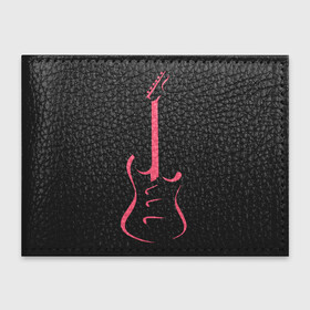 Обложка для студенческого билета с принтом Акстар Гитара в Тюмени, натуральная кожа | Размер: 11*8 см; Печать на всей внешней стороне | Тематика изображения на принте: гитара | класика | минимализм | музыка | поп арт | струны.