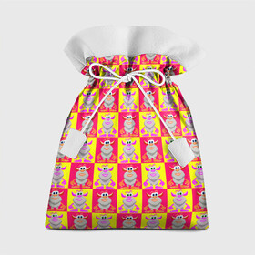 Подарочный 3D мешок с принтом ДОМОВОЙ БУБАBROWNIE BOOBA в Тюмени, 100% полиэстер | Размер: 29*39 см | booba | brownie | loony | боба | буба | домовой | чудик