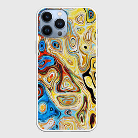 Чехол для iPhone 13 Pro Max с принтом Психоделическое искусство в Тюмени,  |  | абстракция | краски | лицо | психоделическое искусство | пятна | пятна на воде | текстуры