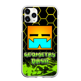Чехол для iPhone 11 Pro матовый с принтом Geometry Dash (Классика) в Тюмени, Силикон |  | dash | geometry | geometry dash | геометри десш | квадрат | мобильная игра | шеометри даш