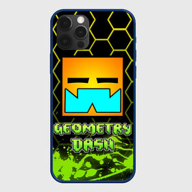 Чехол для iPhone 12 Pro Max с принтом Geometry Dash (Классика) в Тюмени, Силикон |  | Тематика изображения на принте: dash | geometry | geometry dash | геометри десш | квадрат | мобильная игра | шеометри даш