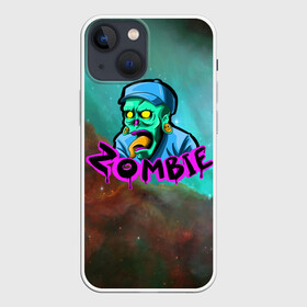 Чехол для iPhone 13 mini с принтом ZOMBIE в Тюмени,  |  | зомбаки | зомби | зомби апокалипсис | конец света | мертвец | труп | ужасы