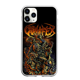 Чехол для iPhone 11 Pro матовый с принтом Carnifex в Тюмени, Силикон |  | carnifex | die without hope | graveside confessions | world war x | группы | дэткор | карнифекс | музыка | рок