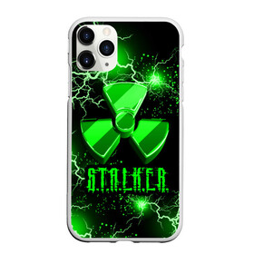 Чехол для iPhone 11 Pro Max матовый с принтом S.T.A.L.K.E.R.  NEON МОЛНИЯ в Тюмени, Силикон |  | game | stalker | stalker 2 | зона | игра | неон | радиация | сталкер | сталкер 2 | чернобыль