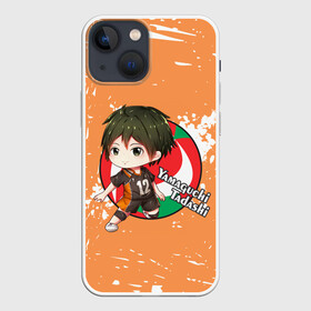 Чехол для iPhone 13 mini с принтом Yamaguchi Tadashi | Haikyu | Волейбол (Z) в Тюмени,  |  | haikuu | haikyu | haikyuu | yamaguchi tadashi | волейбол | спортивная манга | хайку | хайкю