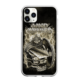 Чехол для iPhone 11 Pro матовый с принтом Amon Amarth в Тюмени, Силикон |  | amon amarth | metal | викинг метал | группы | дэт метал | метал | музыка | рок