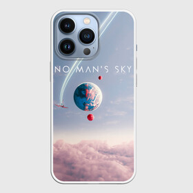 Чехол для iPhone 13 Pro с принтом No mans sky в Тюмени,  |  | game | games | no mans sky | no men sky | space | выжывалка | игра | игры | космические корабли | космический корабль | космос | ноу менс скай | планеты | путешествие | путешествия