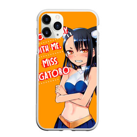 Чехол для iPhone 11 Pro Max матовый с принтом Кошка Нагаторо в Тюмени, Силикон |  | hayase nagatoro | nagatoro | nagatoro art | издевайся нагаторо арт | нагаторо | нагаторо аниме | нагаторо арт | нагаторо манга | не издевайся нагаторо | не издевайся нагаторо аниме