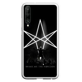 Чехол для Honor P30 с принтом Bring Me the Horizon концерт в Тюмени, Силикон | Область печати: задняя сторона чехла, без боковых панелей | bmth | bring me the horizon | horizon | группы | музыка | рок