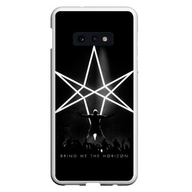 Чехол для Samsung S10E с принтом Bring Me the Horizon концерт в Тюмени, Силикон | Область печати: задняя сторона чехла, без боковых панелей | bmth | bring me the horizon | horizon | группы | музыка | рок