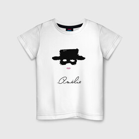 Детская футболка хлопок с принтом Amelie Амели постер минимализм в Тюмени, 100% хлопок | круглый вырез горловины, полуприлегающий силуэт, длина до линии бедер | ameli | amlie poulain | амели пулен | минимализм | постер | фильм