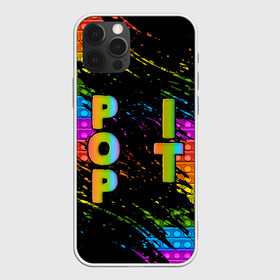 Чехол для iPhone 12 Pro Max с принтом ПОП ИТ (POP IT) АНТИСТРЕСС в Тюмени, Силикон |  | Тематика изображения на принте: pop it | popit | антистресс | игрушка | поп ит | попит | пузырчатая плёнка | пупырка | симпл димпл | симплдимпл