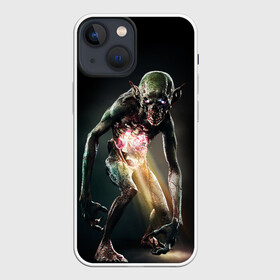 Чехол для iPhone 13 mini с принтом Mglak в Тюмени,  |  | mglak | the witcher | wild hunt | witcher 3 | ведьмак | ведьмак 3 | волки | дикая охота | туманник