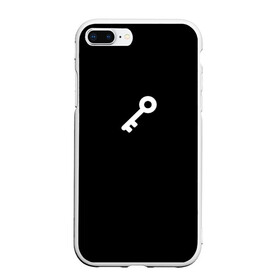 Чехол для iPhone 7Plus/8 Plus матовый с принтом Ключ - Цитаты великих в Тюмени, Силикон | Область печати: задняя сторона чехла, без боковых панелей | Тематика изображения на принте: для брата | для друга | ключ подходит ко всем замкам | минимализм | смешно