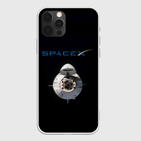 Чехол для iPhone 12 Pro Max с принтом SpaceX Dragon 2 в Тюмени, Силикон |  | rocket | ship | space | spaceship | spacex | икс | корабль | космический | космос | ракета | спейс