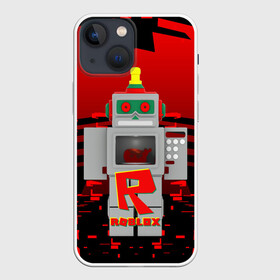Чехол для iPhone 13 mini с принтом ROBO | ROBLOX | РОБЛОКС (Z) в Тюмени,  |  | Тематика изображения на принте: game | gamer | roblox | robo | simulator | игра | конструктор | роблок | роблокс | робо | симулятор | строительство | фигура