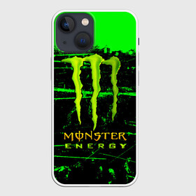 Чехол для iPhone 13 mini с принтом MONSTER ENERGY NEON LOGO в Тюмени,  |  | Тематика изображения на принте: monster | monster energy | монстер | монстер енерджи | монстер енэрджи | монстер энерджи | неон | энергетик | энергетический напиток