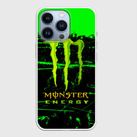 Чехол для iPhone 13 Pro с принтом MONSTER ENERGY NEON LOGO в Тюмени,  |  | Тематика изображения на принте: monster | monster energy | монстер | монстер енерджи | монстер енэрджи | монстер энерджи | неон | энергетик | энергетический напиток