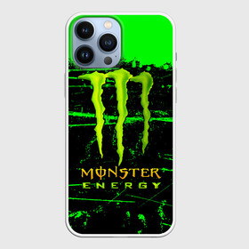 Чехол для iPhone 13 Pro Max с принтом MONSTER ENERGY NEON LOGO в Тюмени,  |  | Тематика изображения на принте: monster | monster energy | монстер | монстер енерджи | монстер енэрджи | монстер энерджи | неон | энергетик | энергетический напиток