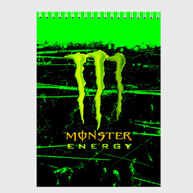 Скетчбук с принтом MONSTER ENERGY NEON LOGO в Тюмени, 100% бумага
 | 48 листов, плотность листов — 100 г/м2, плотность картонной обложки — 250 г/м2. Листы скреплены сверху удобной пружинной спиралью | Тематика изображения на принте: monster | monster energy | монстер | монстер енерджи | монстер енэрджи | монстер энерджи | неон | энергетик | энергетический напиток